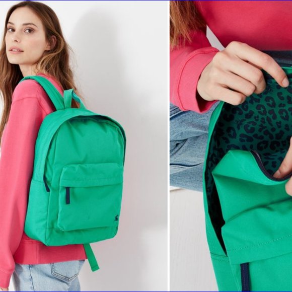 Joules Bags New Joules Nevis Kelly Green Bee Rucksak Backpack